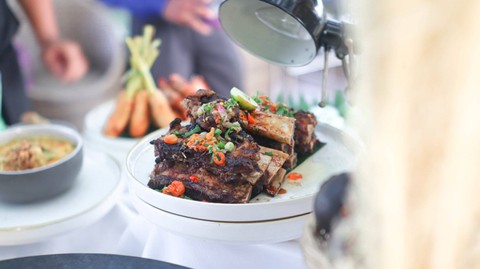 Menu buka puasa di Vasaka Hotel Jakarta. Foto: Vasaka Hotel Jakarta