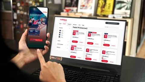Layanan baru IndiHome Paket Movie. Foto: Telkomsel