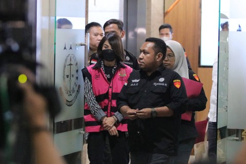 Kejagung melakukan penahanan terhadap Crazy Rich PIK, Helena Lim, Selasa (26/3/2024). Foto: Dok. Kejagung