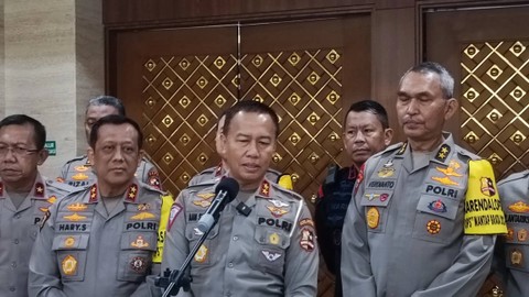 Kakorlantas Polri Irjen Pol Aan Suhanan saat dijumpai di Bareskrim Polri, Jakarta Kamis (28/3/2024). Foto: Thomas Bosco/kumparan