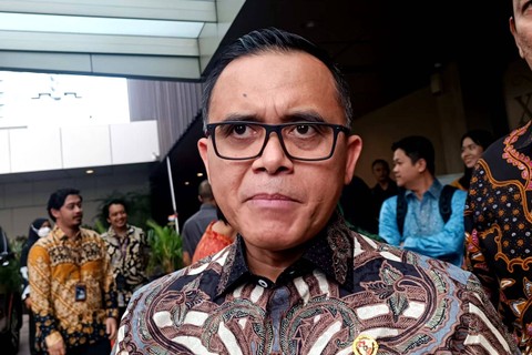 Menteri Pendayagunaan Aparatur Sipil dan Reformasi Birokrasi (MenPANRB), Azwar Anas dalam launching Katalog Elektronik Versi 6 di Djakarta Theatre, Kamis (28/3/2024). Foto: Ghinaa Rahmatika/kumparan
