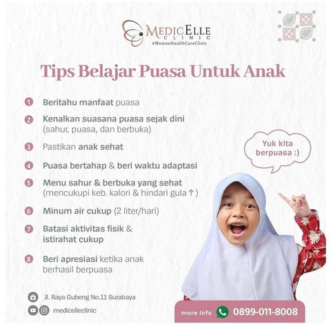 Latih Sejak Dini, Ini Manfaat Puasa Bagi Anak (1)