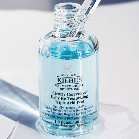 Kiehl's Clearly Corrective Daily Re-Texturizing Triple-Acid Peel. Foto: Dok. Kiehl's.