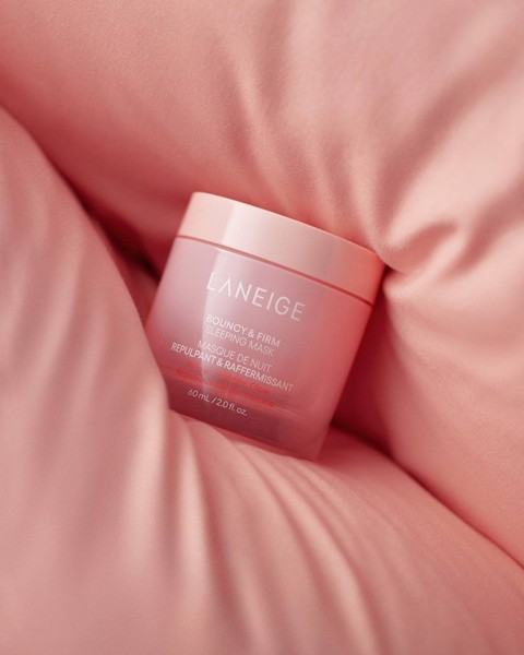 Laneige rilis produk Bouncy & Firm Sleeping Mask. Foto: Laneige