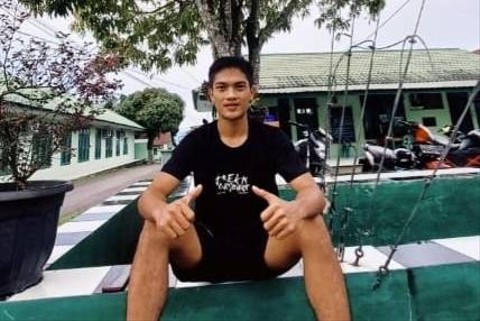 Eks Casis Bintara TNI AL Iwan Sutrisman (21), tewas dibunuh personel TNI di Nias. Foto: Dok. Istimewa