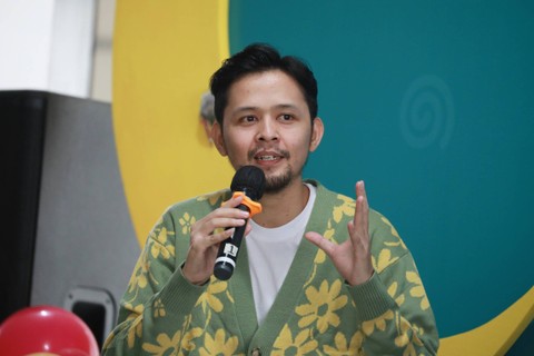 Financial planner, Bareyn Mochaddin, dalam acara kumparan Playdate Maret 2024, di The Park Pejaten Mall, Jakarta, Sabtu (30/3/2024). Foto: Aditia Noviansyah/kumparan