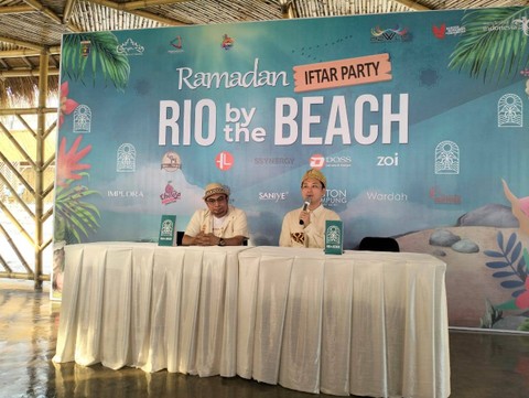 Rio Motret saat konferensi pers. | Foto: Puput Octaviani/Lampung Geh