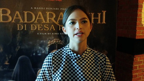 Artis Maudy Effrosina saat ditemui di Kawasan Thamrin, Jakarta Pusat, Sabtu (30/3/2024). Foto: Aprilandika Pratama/kumparan