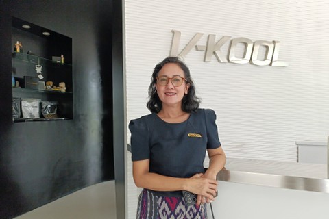 Head of Promotion Advertising & PR Department PT V-Kool Indo Lestari, Monita Cherline. Foto: Fitra Andrianto/kumparan