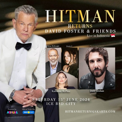 David Foster kembali gelar konser di Indonesia. Foto: Dok. Istimewa