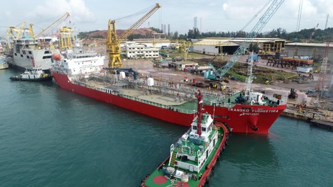 Marine services PT Pertamina Trans Kontinental (PTK). Foto: Dok. Pertamina