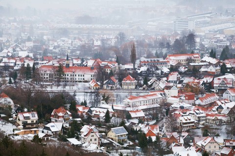 Kota kecil di Jerman. Foto: Shutterstock