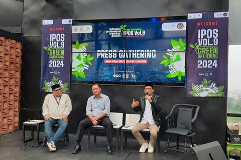 Konferensi event IPOS Vol. 9 yang akan digelar pada 6-8 Mei 2024 di Discovery Convention Center Ancol, Jakarta, Selasa (2/4/2024) Foto: IPOS
