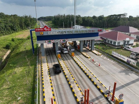 Gerbang Tol Prabumulih | Foto: PT Hutama Karya