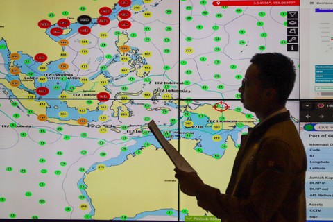 Suasana Posko Pusat Angkutan Lebaran Tahun 2024 yang baru diresmikan di Kantor Kementerian Perhubungan, Jakarta, Rabu (3/4/2024). Foto: Jamal Ramadhan/kumparan