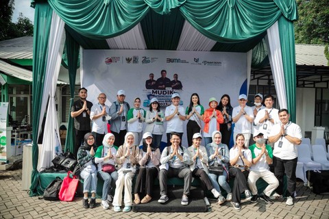 Program Mudik Asyik Bersama BUMN PT Pegadaian Tahun 2024. Foto: Pegadaian