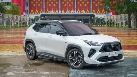Yaris Cross HEV. Foto: Dok. kumparan