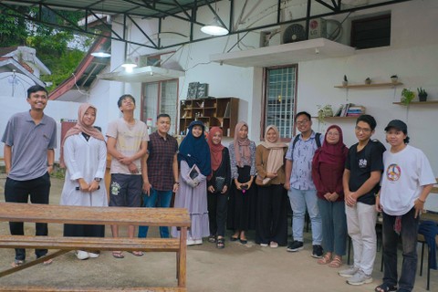 Dok. Framestory/30 Maret 2024 dalam tajuk Diskusi Kolam Kopi #8. Tema; "Critical Thinking Perlukah Dibangun?"