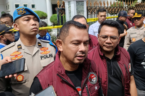 Dirtipidnarkoba Bareskrim Polri, Brigjen Pol Mukti Juharsa saat ditemui wartawan usai konferensi pers pengungkapan clandestine lab ekstasi jaringan Fredy Pratama, di Sunter, Jakarta Utara, Senin (8/4/2024). Foto: Fadhil Pramudya/kumparan