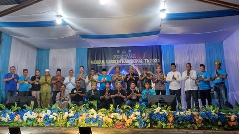 Foto bersama saat pembukaan Festival Meriam Karbit Tradisional. Foto: Dina Mariana/Hi!Pontianak