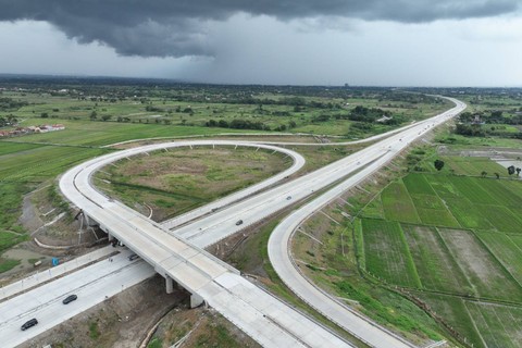 Suasana Tol Yogya-Solo selama momen libur Lebaran 2024. Foto: Dok. PT Jasamarga Jogja Solo (JMJ)