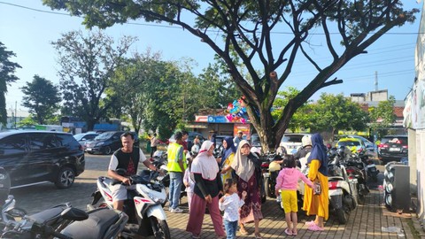 Makanan khas Kudus, lentog tanjung, diserbu warga pada libur Lebaran. Foto: Dok. Istimewa