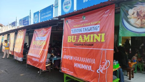 Makanan khas Kudus, lentog tanjung, diserbu warga pada libur Lebaran. Foto: Dok. Istimewa