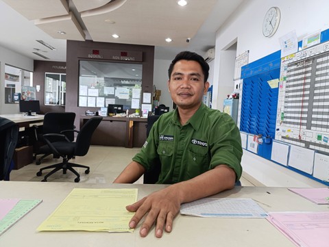 Service Advisor Astrido Toyota Pondok Cabe, Sendi Syarifudin. Foto: Fitra Andrianto/kumparan