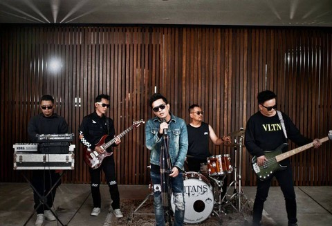 Band The Titans. Foto: Instagram @thetitans_id