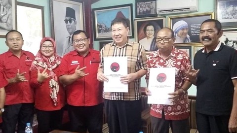 5 orang telah mendaftar Pilkada Solo. Foto: PDIP
