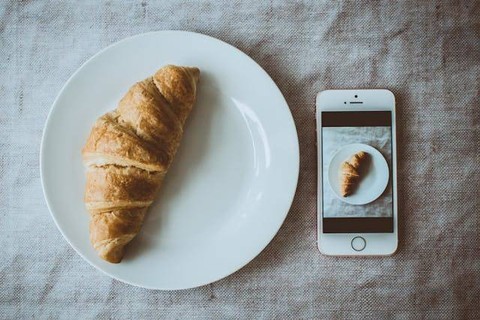 Ilustrasi kalori croissant coklat. Sumber: pexels.com