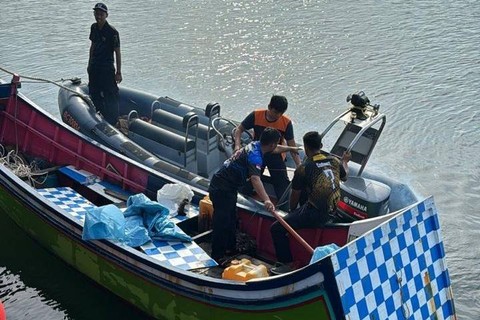 Bareskrim Polri gagalkan penyelundupan sabu 19 kilogram di perairan Aceh Timur. Foto: Dok. Istimewa