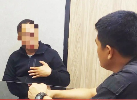 Ir. PWGA, pelaku pemalsu pelat dinas TNI yang cekcok di Tol Japek KM 56 Foto: Dok Puspom TNI