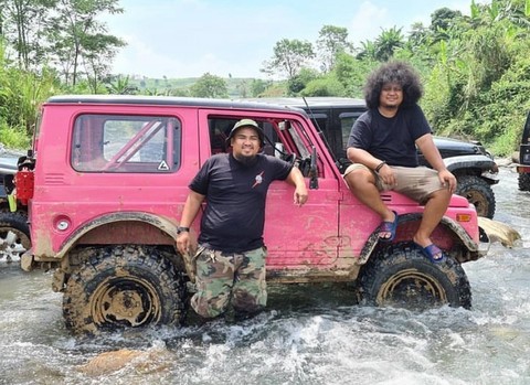 Muhammad Rizky 'Ciaxman' dan Babe Cabita. Foto: Instagram/ciaxman