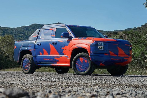 Calon mobil baru double cabin berteknologi hybrid PHEV dari BYD.  Foto: dok. BYD