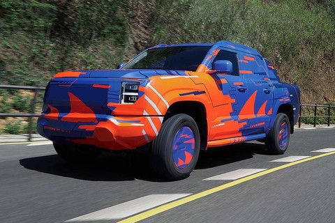 Calon mobil baru double cabin berteknologi hybrid PHEV dari BYD.  Foto: dok. BYD