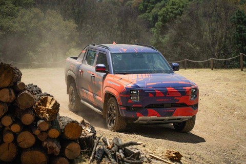 Calon mobil baru double cabin berteknologi hybrid PHEV dari BYD.  Foto: dok. BYD