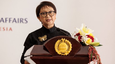 Menteri Luar Negeri Indonesia Retno Marsudi. Foto: Yasuyoshi CHIBA / AFP