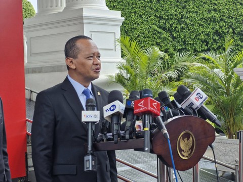Menteri Investasi Bahlil Lahadalia. Foto: Nadia Riso/kumparan