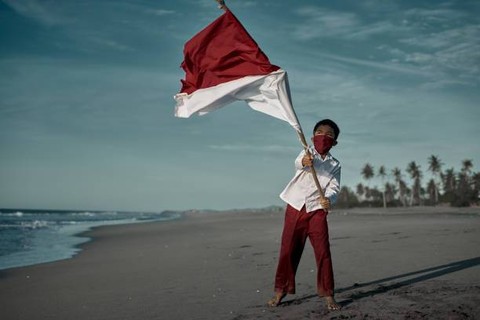 Wajah siswa sekolah dasar Indonesia di wilayah pesisir. Foto: https://www.istockphoto.com/ 