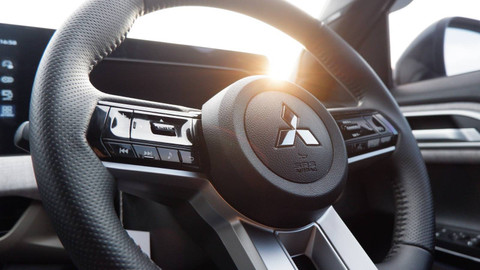 Desain setir Mitsubishi Xforce. Foto: Aditya Pratama Niagara/kumparan