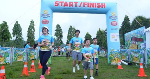 3K Family Run di Pokémon Run 2024 Bali