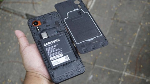 Samsung Galaxy XCover7 Enterprise Edition Foto: Kevin S. Kurnianto/kumparan
