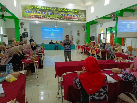 Pembekalan kepada para guru kelas 1 Sekolah Dasar (SD). Foto: Diskominfo Surabaya