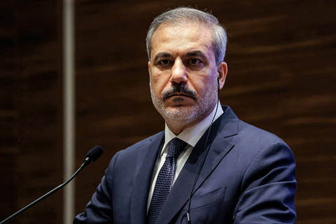 Menteri Luar Negeri Turki Hakan Fidan Foto: KARIM JAAFAR/AFP