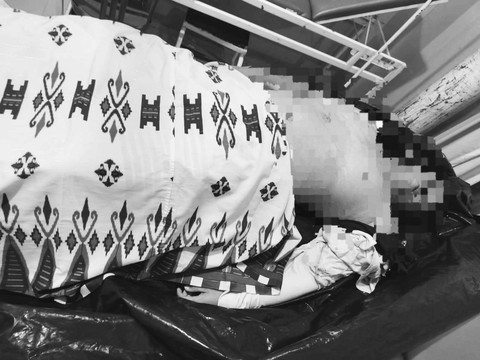 Nelayan meninggal dunia akibat tersambar petir di sekitar laut Selalaw, Pelabuhan Kuala Stabas, Kelurahan Pasar Krui, Pesisir Barat, Jumat (19/4). | Foto: Dok Polres Pesisir Barat