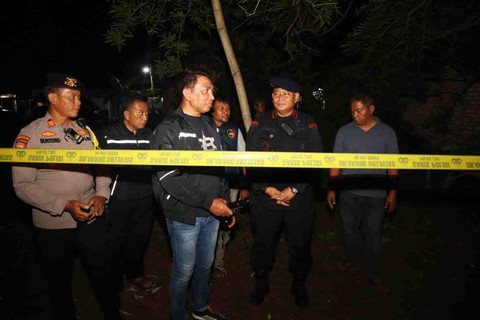 Salah satu rumah warga hancur usai petasan meledak di Desa Sembilangan, Kabupaten Bangkalan, Jumat (19/4/2024)  Foto: Dok. Polres Bangkalan