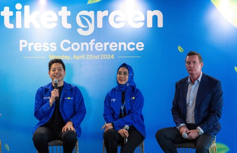 tiket.com hadirkan tiket Green Foto: Dok tiket.com