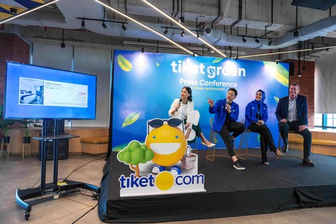 tiket.com hadirkan tiket Green Foto: Dok tiket.com