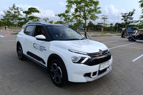 PT Indomobil National Distributor Citroen resmi meluncurkan C3 Aircross SUV di kawasan Pantai Indah Kapuk, Jakarta Utara, Selasa (23/4/2024). Foto: Fitra Andrianto/kumparan